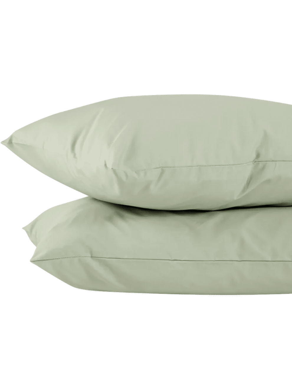 Green Standard Cotton Blend Pillow Cases 2 Pack (1)