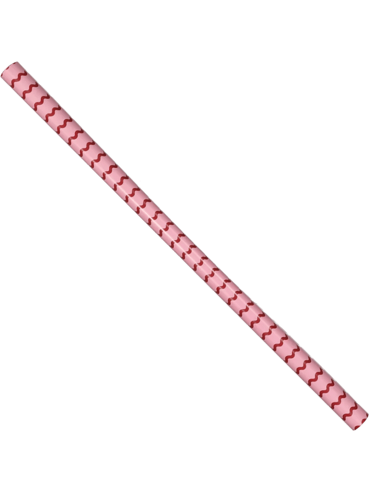Pink Wavy Stripes Gift Wrap