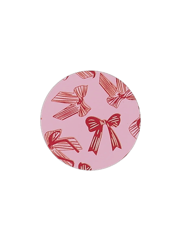 Pink Bow Phone Ring Holder