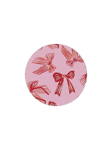 Pink Bow Phone Ring Holder