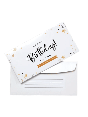 Birthday Money Wallet Card Paper