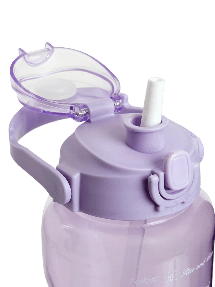 Hydration Water Bottle with Time Markers 2 Litres (11)