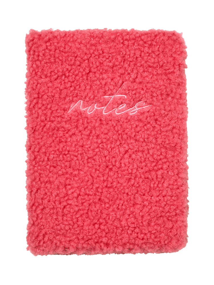 Fluffy Coral Notes Notebook (2)