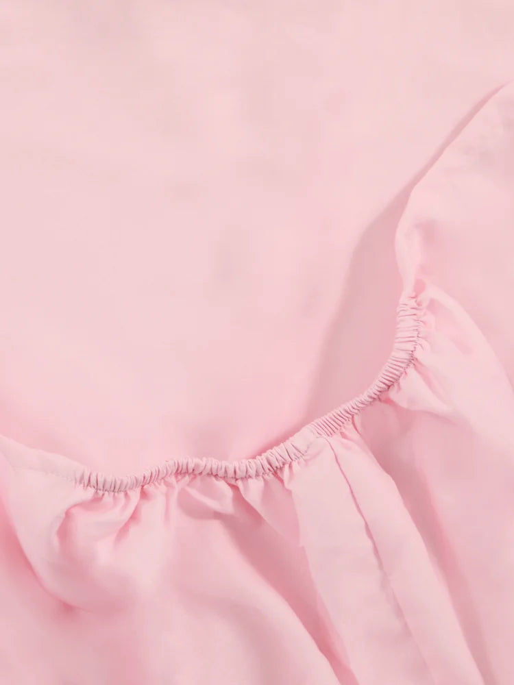 Pink Queen Fitted Bed Sheet (1)
