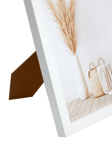 White Tabletop Display Picture Frame