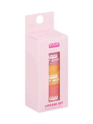 Edge Lip Care Trio Scrub Mask & Balm