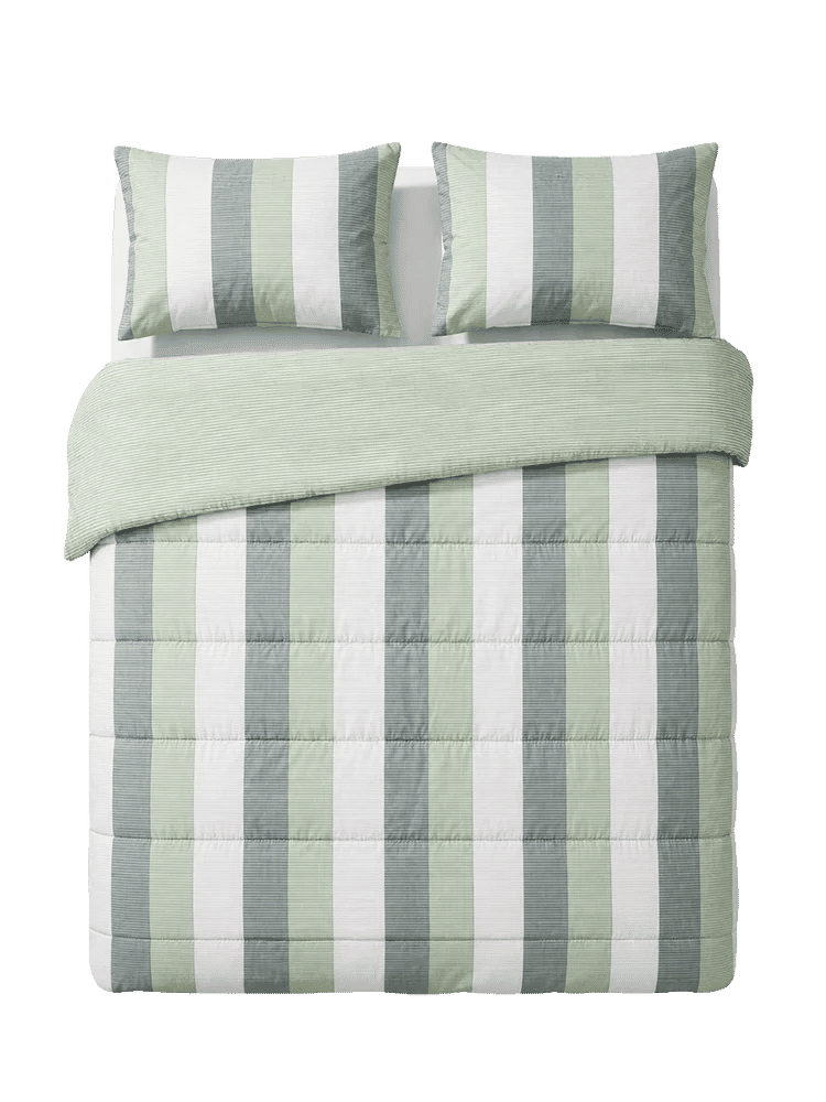 Double Bed Striped Comforter