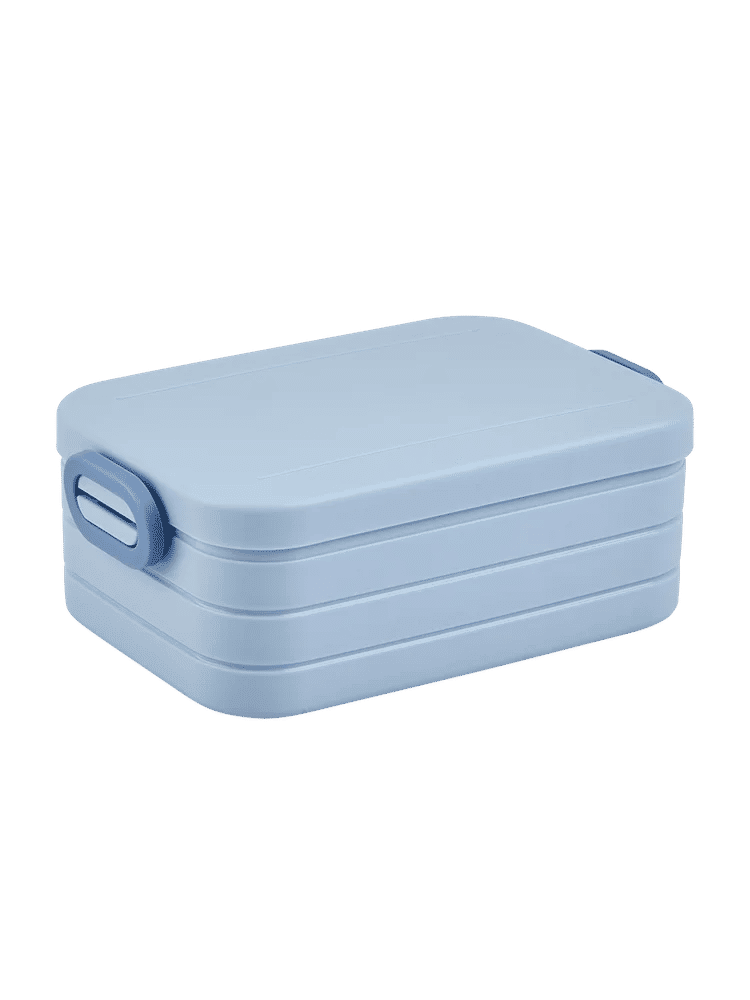 3 Piece Blue Plastic Lunch Box (1)