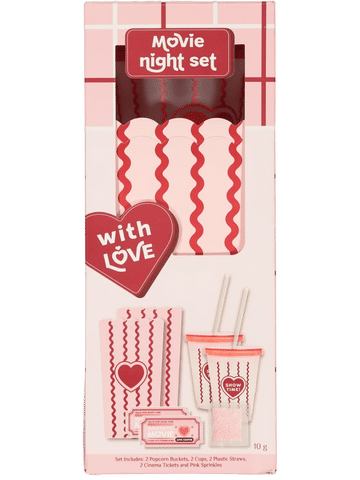 Valentines Movie Night Set