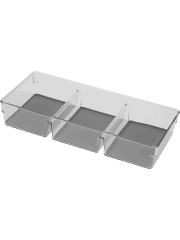 Three Division Rubber Storage Container