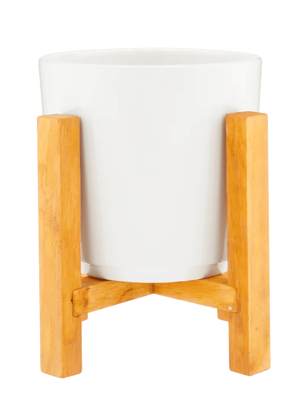 Small Ceramic Plant Pot On Stand