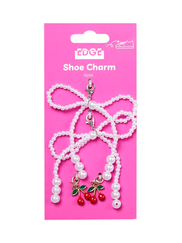 Edge 4 Piece Shoe Charm