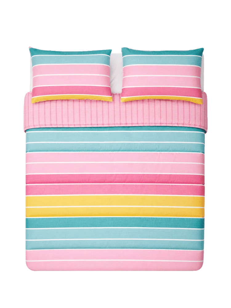 Double Bed Kids Striped Comforter
