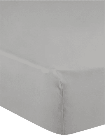 Three Quarter Size Charcoal Fitted Sheet