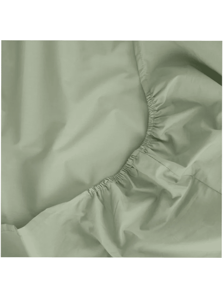 Green Cotton Rich Queen Bed Fitted Sheets (1)