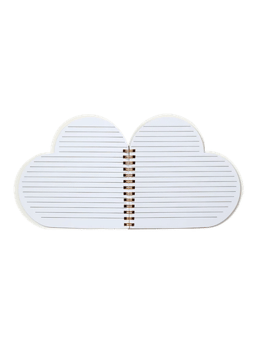 Heart Shaped Pink Glitter Notebook