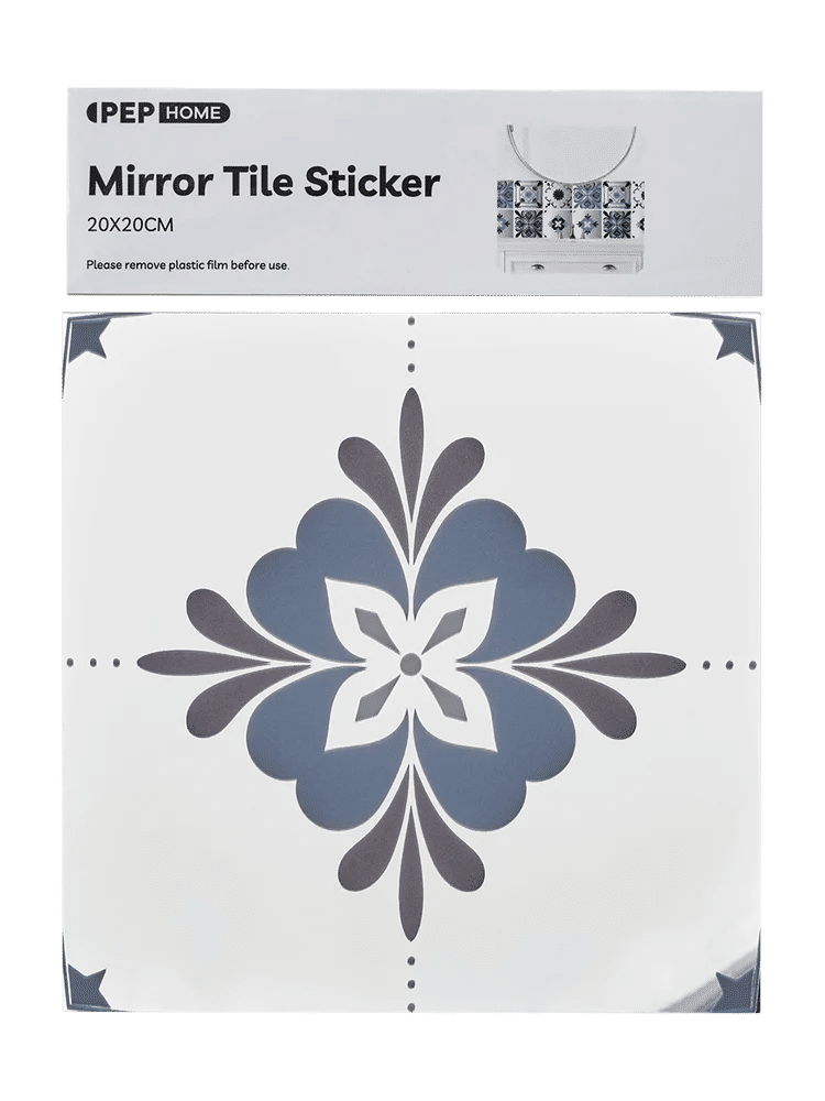 Decorative Mirror Tile Wall Stickers (4)