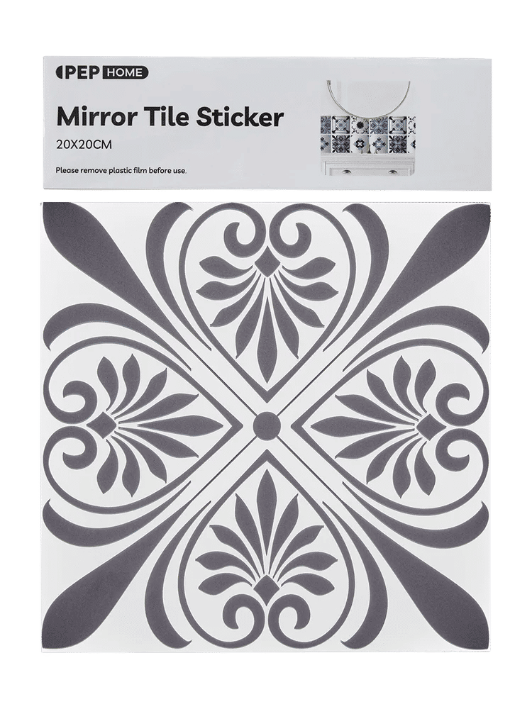 Decorative Mirror Tile Wall Stickers (5)
