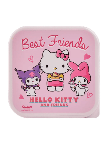 Pink Plastic Hello Kitty Lunch Box
