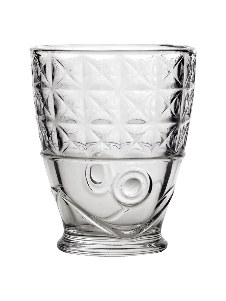 Clear Glass Tumbler Set of 4 (2)