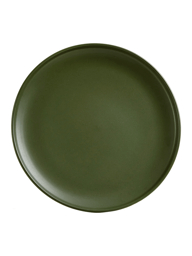 Dark Green Dinner Plate