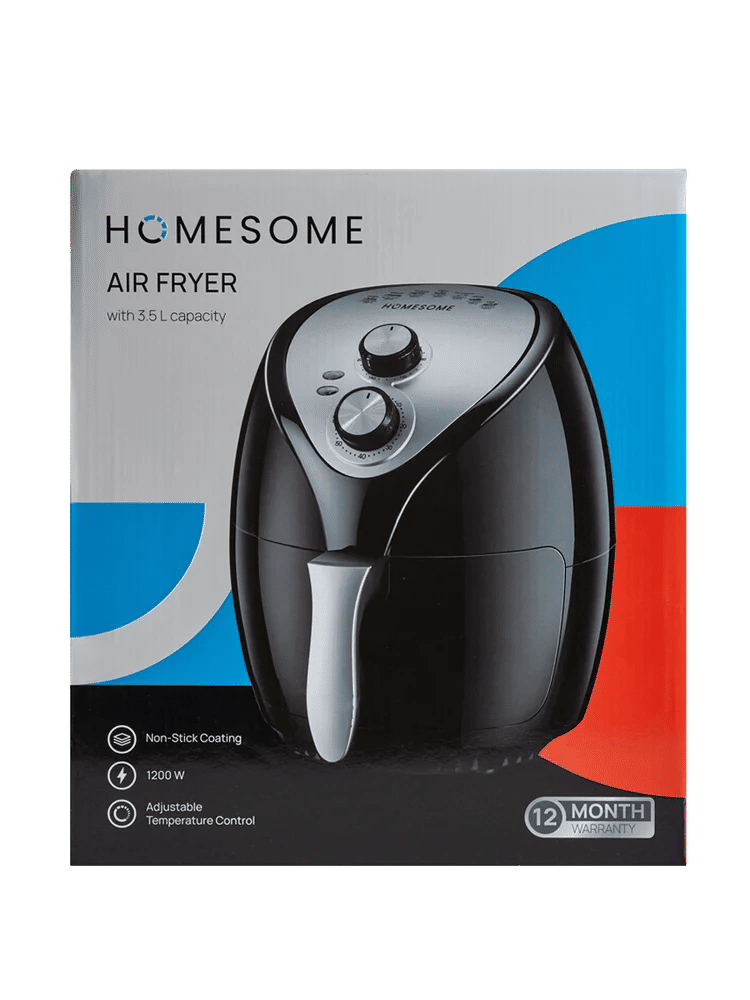 Black 3.5 Litre Air Fryer