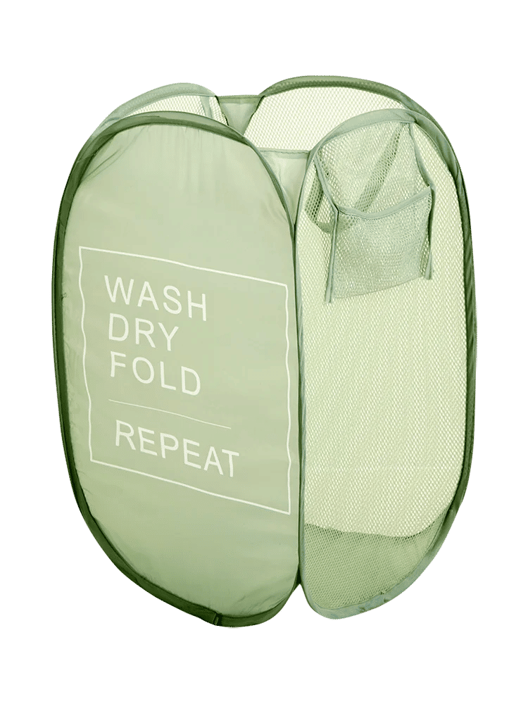 Collapsible Mesh Laundry Hamper