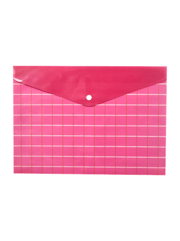 A4 Pink Document Holder