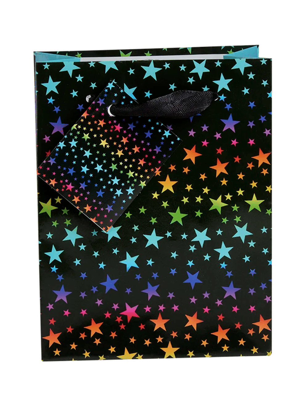 Black Rainbow Star Gift Bag (5)