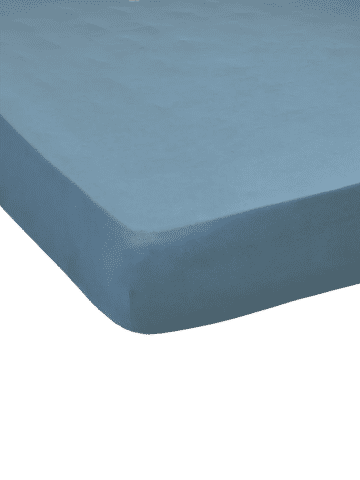 King Bed Blue Fitted Sheet