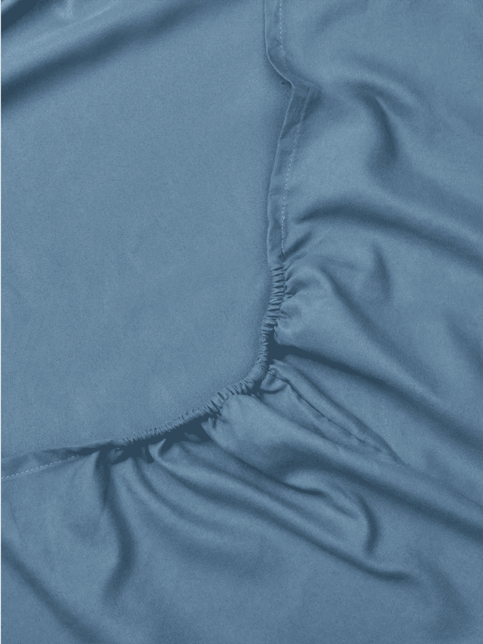 King Bed Blue Fitted Sheet (1)