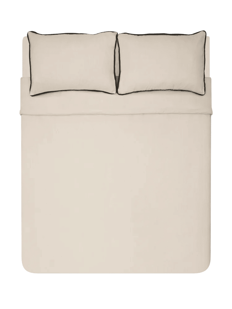 Double Duvet Set Cream