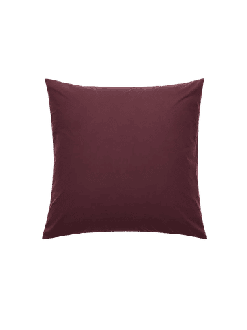 Red Continental Pillowcase