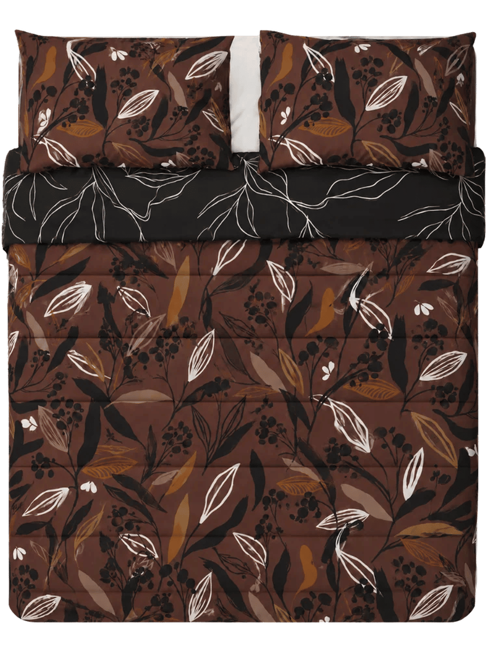 Double Bed Botanical Print Comforter