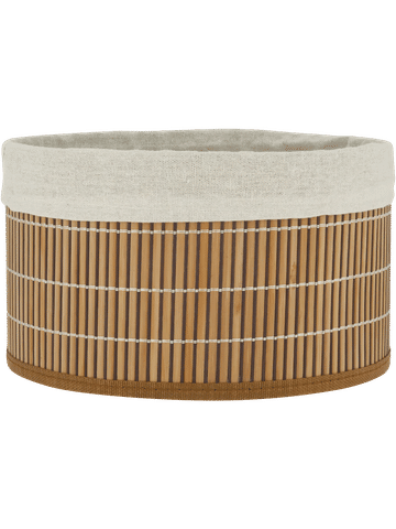 Round Bamboo Storage Basket