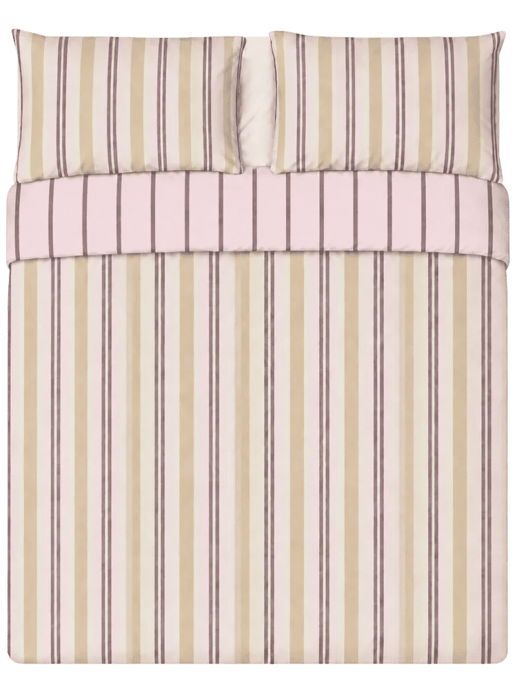 Queen Striped Duvet Cover