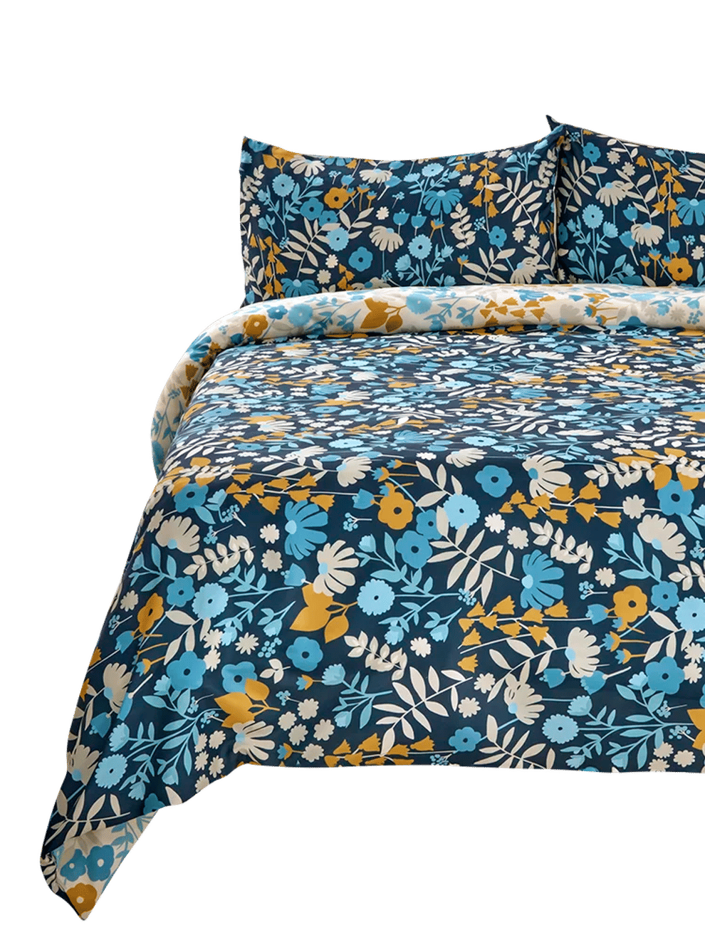 Deepwater Daisy Double Bed Duvet Cover