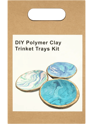 Diy Polymer Clay Trinket Trays Kit