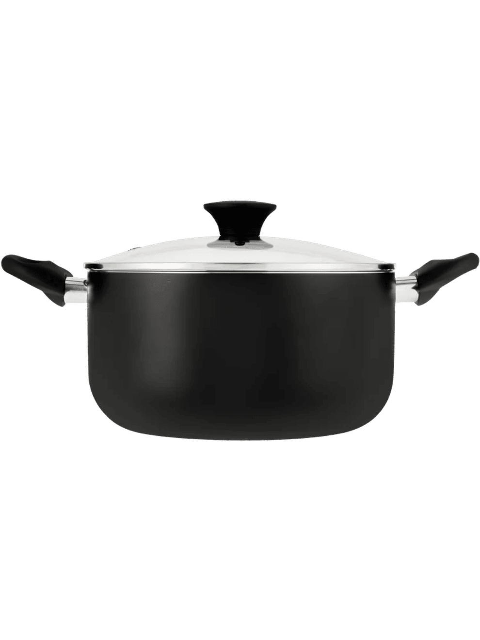 Black Pot with Lid 20cm (2)