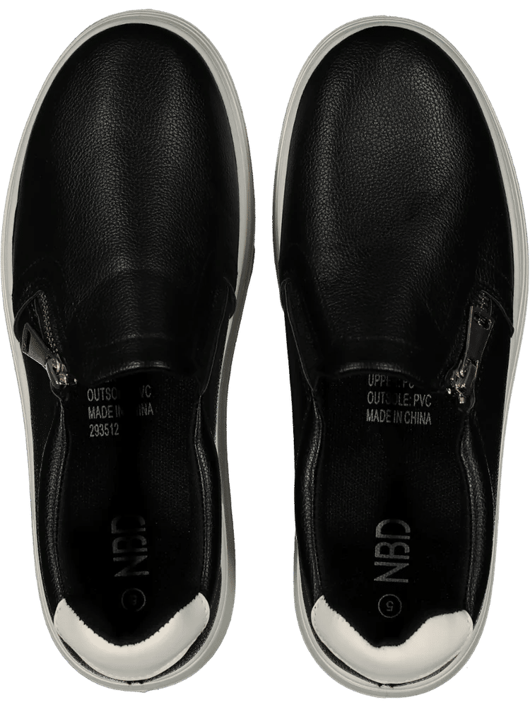 Black Slip In Sneaker (2)