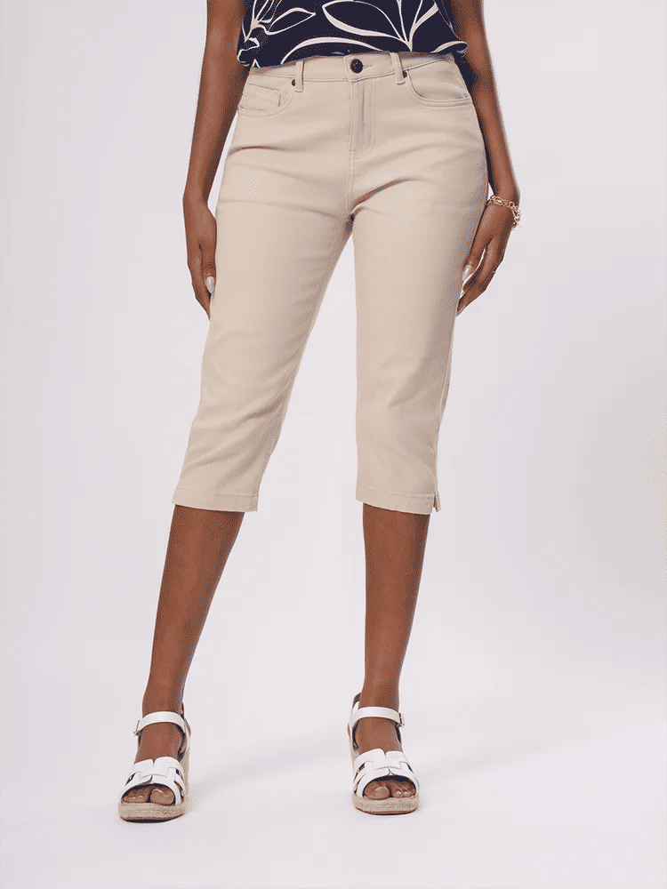 Beige Capri Pants (1)