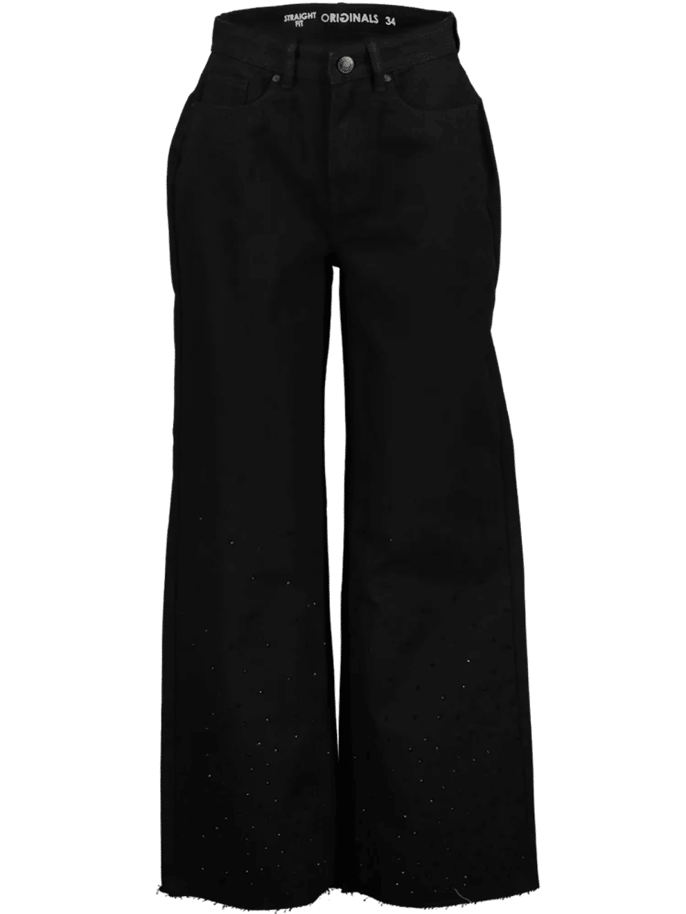 Black Baggy Denim Jeans