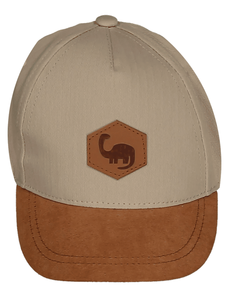 Beige Peak Cap