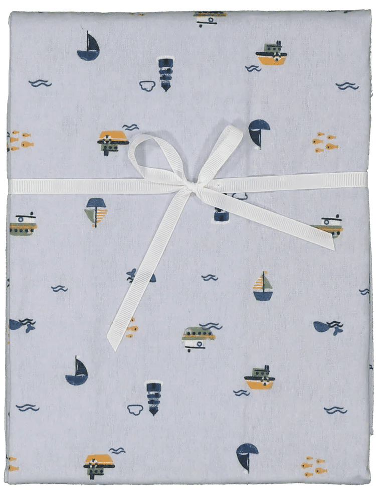 Blue Receiving Blanket