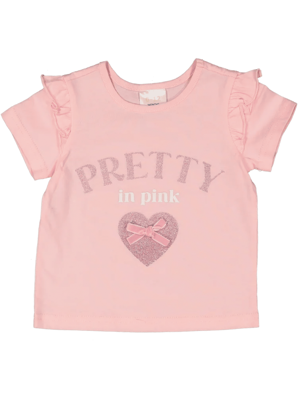 Pink Bow Print T-Shirt