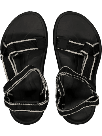 Utility Black Sandal