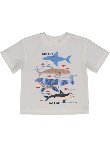 White Graphic T-Shirt