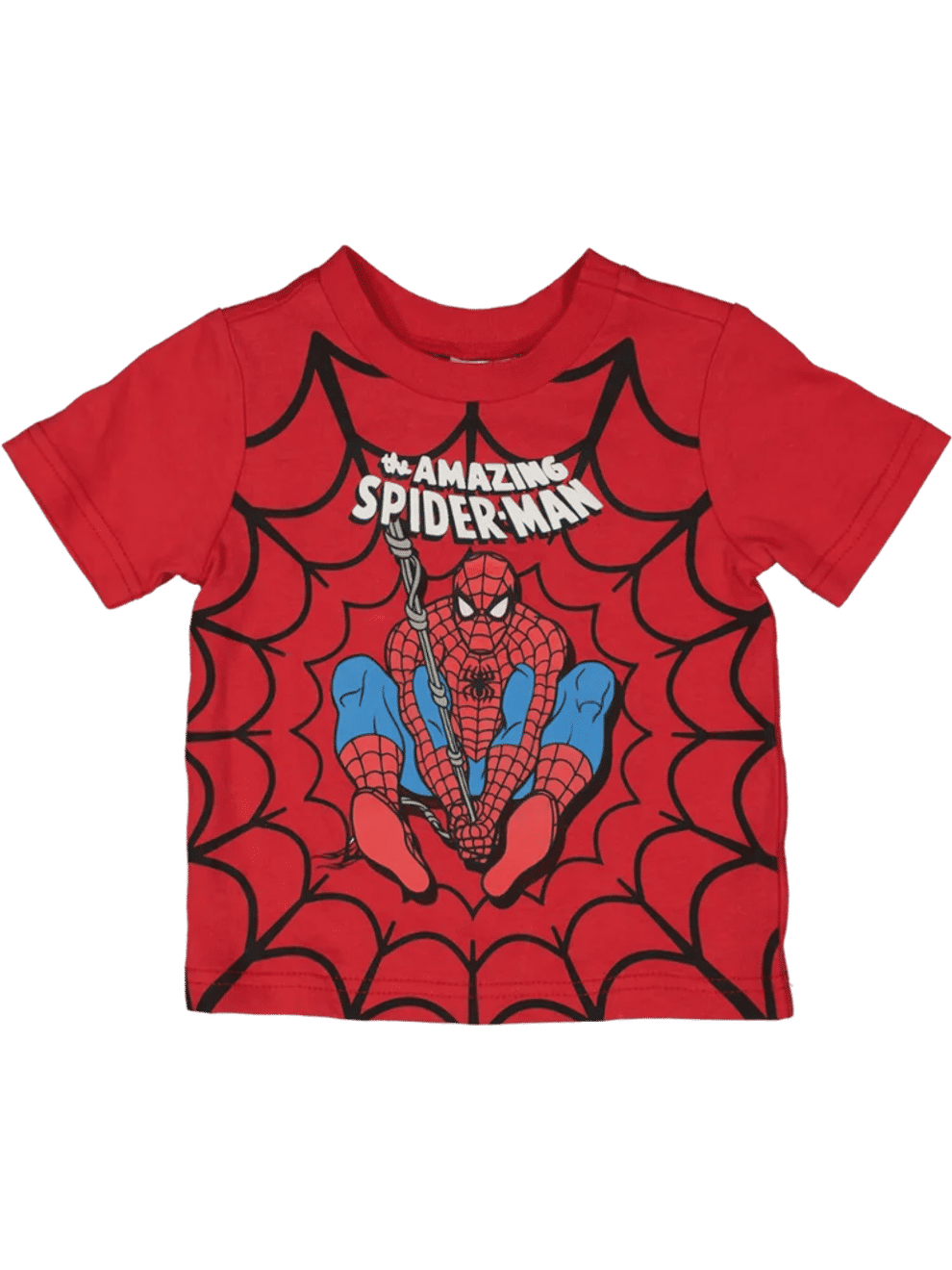 Red Spiderman Character T-Shirt