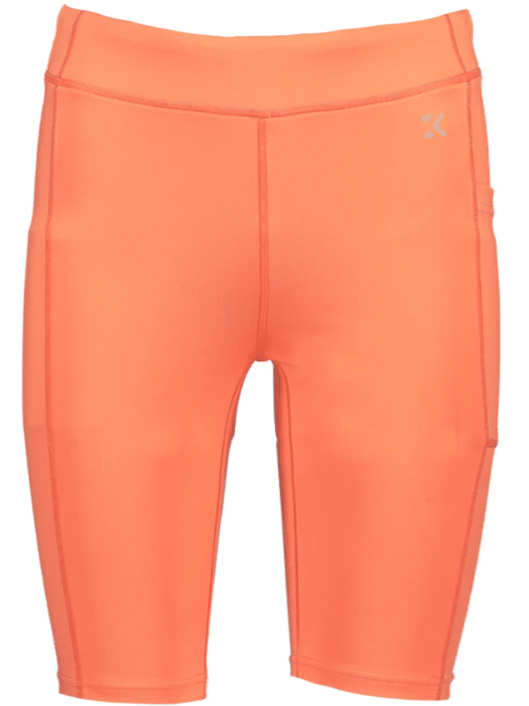 Orange Short Active Tights