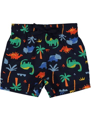 Dino Graphics Navy Shorts